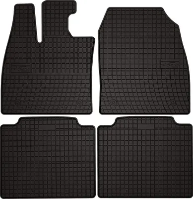 Image de Tapis de sol voiture en caoutchouc pour Lexus RZ (2022-, crossover) Noir, lot de 4 pièces, fixations