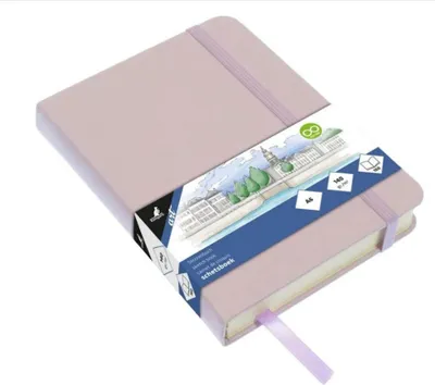 Produktbild von Kangaro Skizzenbuch A6 violett 80 Seiten 140gr