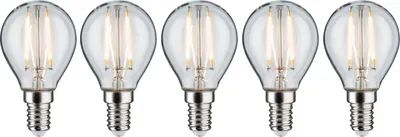 Immagine prodotto di Pacchetto di lampadine Paulmann 5x gocce di filamento LED