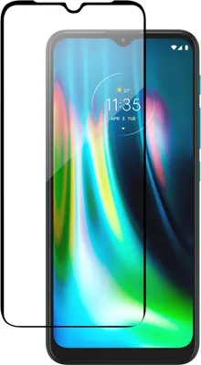 Obrázek produktu pro cofi1453® 5D Ochranné sklo kompatibilní s MOTOROLA MOTO E7 PLUS Zakřivená ochranná fólie Plně přilnavá a krycí