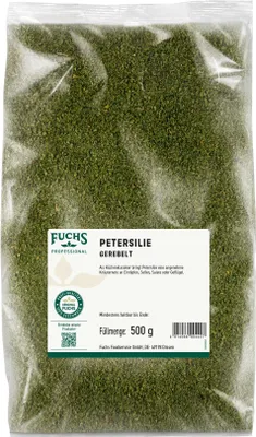 Produktbild von Fuchs Professional Petersilie gerebelt würzig herbe frische 500g