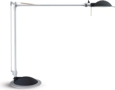 Produktbild von MAUL Tischleuchte MAULbusiness LED 4.000 K Klemmfuß Standfuß silber