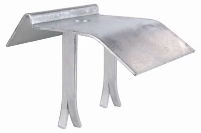 Produktbild von Alberts Auflaufstütze für Stabgitter-Doppeltore | zum Einbetonieren | 180 mm x 140 mm