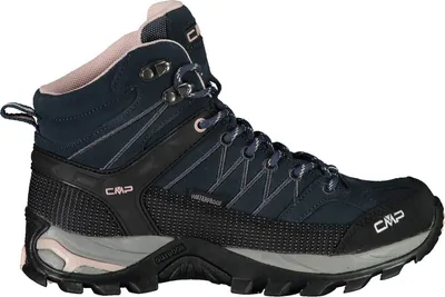 Produktbild von CMP Rigel Mid Waterproof Damen Leder Trekking Schuhe mit Clima Protect grau EU 38