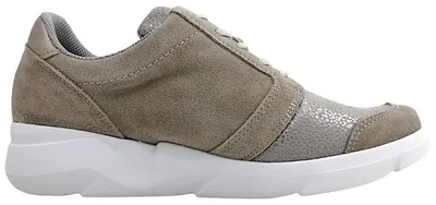 Imagen del producto de Zapatos deportivos para mujer de la marca Waldläufer, tipo cordones, color gris, para uso casual
