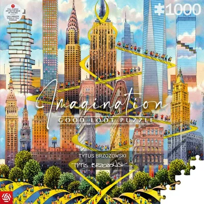 Immagine prodotto di Puzzle da 1000 pezzi Good Loot Imagination Tytus Brzozowski New York