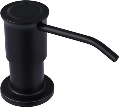 Produktbild von Küchen-Seifen-Dispenser aus Edelstahl mit 500ml-Flasche und Ausdehnungsrohr
