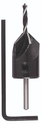 Produktbild von Holzspiralbohrer mit Senker D= 3,0 mm; L= 60 mm