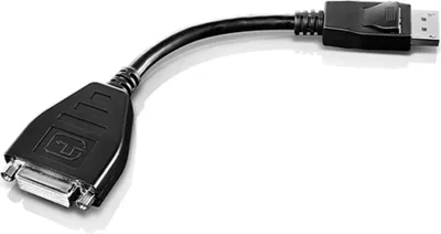 Produktbild von Lenovo 45J7915, 0,2 m, DVI-D, DisplayPort, Männlich, Männlich, Gerade