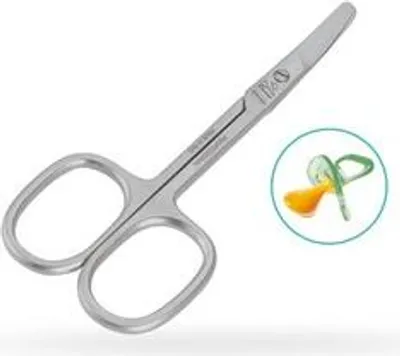 Produktbild von Premax Optima Aqua Babyschere aus Edelstahl für Nägel - 9 cm