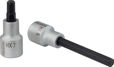 Obrázek produktu pro Šestihranný nástrčný bit 1/2" Proxxon, 5 mm, délka 100 mm