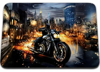 Obrázok produktu pre PODLOŽKA POD MYŠ 36 x 29 - MOTOCYKEL