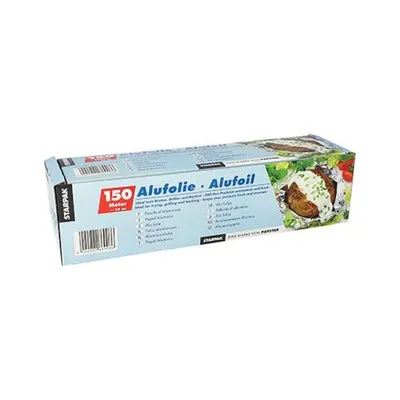Produktbild von Alufolie 150 m x 30 cm in Faltschachtel