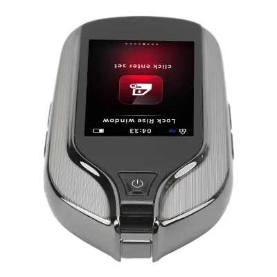 Obrázek produktu pro Chytrý dálkový klíč od auta,Chytrý klíč od auta s LCD displejem,Chytrý klíč od auta s dálkovým startem,Univerzální dálkový klíč od auta,Bezklíčový dálkový klíč od auta,Chytrý klíč s LCD displejem