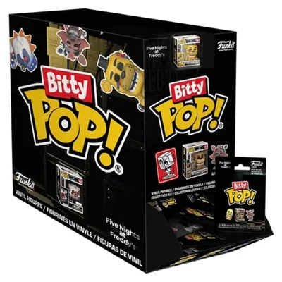 Obrázek produktu pro Sada figurek Bitty POP! ze série Five Nights at Freddy's, vyrobených z vinylu, výška 2 cm, balení (32 kusů)