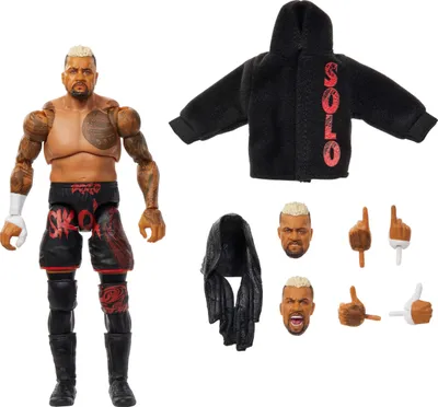 Produktbild von Mattel WWE Actionfigur Solo Sikoa Ultimate Edition 15 cm - Spielzeug