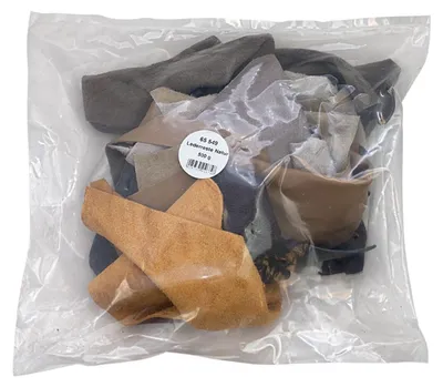 Produktbild von 17,80 € / 1 kg Lederreste natur 500g