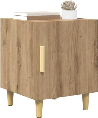 Obrázok produktu pre vidaXL Nočný stolík Artisan dub 40 x 40 x 50 cm materiál na báze dreva