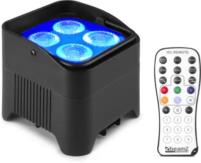 Produktbild von beamZ BBP94W Batterie Uplight Par 4x12W WDMX