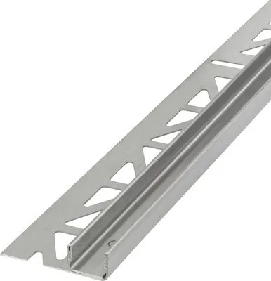 Produktbild von Gefällekeil zur Glasaufnahme am Boden Dural Shower-GK Wall Länge 220 cm Höhe 19 mm