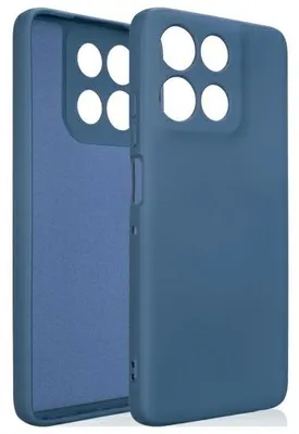 Immagine prodotto di Custodia in silicone Beline per Motorola Moto G56 5G, colore blu