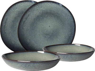 Obrázok produktu pre like. by Villeroy & Boch Lave gris jedálenská súprava 4 ks.