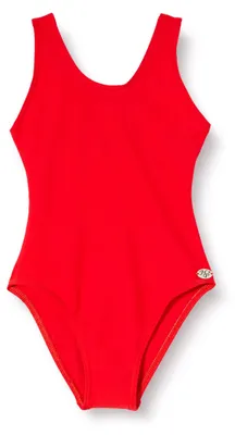 Productafbeelding van Haute Pression meisjes badpak 906, kleur: rood, maat: 12A