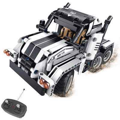 Produktbild von Qihui 8018 LKW / Truck 2in1 RC Ferngesteuert - 379 Klemmbausteine - 2635