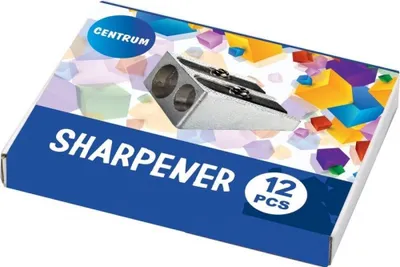 Produktbild von Centrum 12 Potloodslijpers dubbel metaal 80339