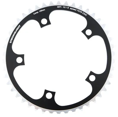Produktbild von Stronglight Kettenblatt 7075T6 Schw. 130 Mm Lochkr. 46Z.