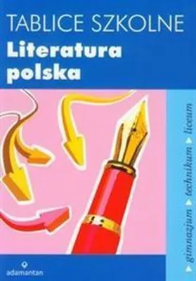 Obrázek produktu pro Tablice szkolne Literatura polska