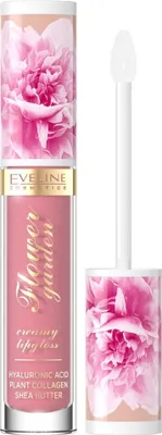 Zdjęcie produktu dla Eveline Cosmetics Flower Garden – błyszczyk, błyszczące wykończenie, pielęgnacja, Odcień 01