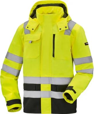 Produktbild von PARKSIDE PERFORMANCE® Herren-Softshelljacke, mit reflektierenden Streifen (Gelb, XL (56/58))