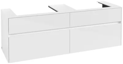 Image de Villeroy & Boch Collaro Meuble sous-lavabo, pour 2 lavabos, 1600x548x500mm, C02400DH
