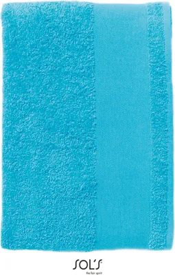 Produktbild von SOLs 89001 | Bath Towel Island - Badetuch | 70 x 140 cm - Farbe: Turquoise - Größe: 70 x 140 cm