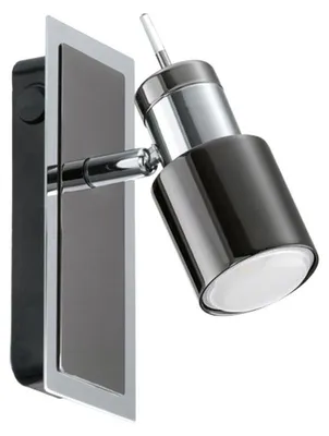Produktbild von EGLO 30832, Strahler Oberflächenbeleuchtung, GU10, 1 Glühbirne(n), LED, 3000 K, Schwarz, Edelstahl