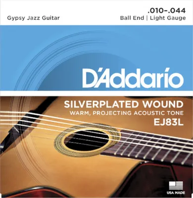 Produktbild von D'Addario EJ83L - Gypsy Jazz - light (010-044)