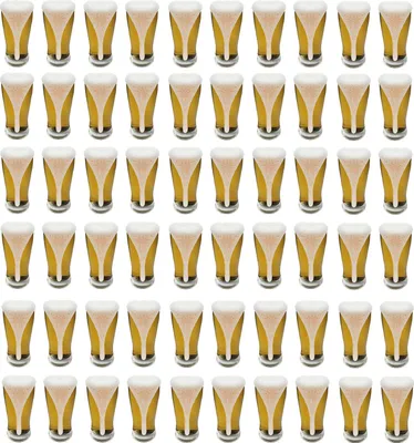 Produktbild von 60 x Bierglas Getränkeglas Glas 300 ml spülmaschinenfest Ø 6,5 x 15 cm Höhe