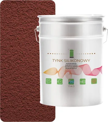 Produktbild von Silikonputz 3009 Außenfassade Rotbraun 1,5 mm 15 kg