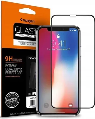 Immagine prodotto di Spigen Glas.tR HD Full Cover in vetro temperato per iPhone 11 / Xr