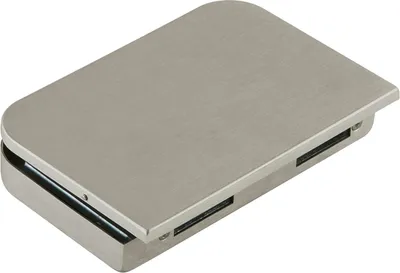 Image de Contre-boite Junior Office 11.207, droite, aluminium effet inox
