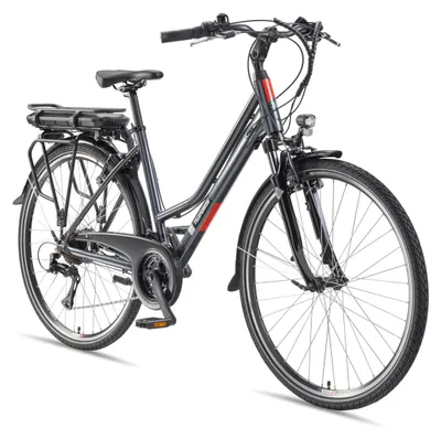 Produktbild von Telefunken Trekking E-Bike | Elektrofahrrad 28 Zoll | 21-Gang Kettenschaltung | Heckmotor 250W | 536,5Wh Akku | Pedelec