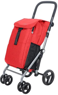 Produktbild von Famanu Einkaufstrolley - 4 Rollen - 25 kg Tragkraft - Faltbar