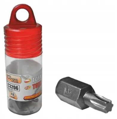 Obrázek produktu pro RICHMANN Torxový bit, 30 mm, ocel S2, 10mm šestihran