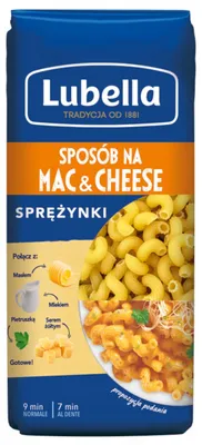 Zdjęcie produktu dla Lubella Makaron Sprężynki 400 g