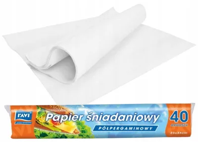 Produktbild von Halbpergament-Frühstückspapier, 40 Stück