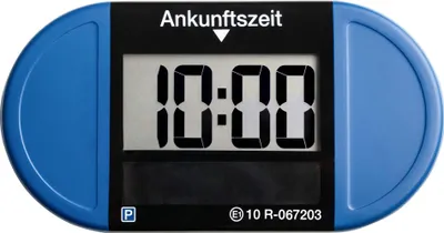 Produktbild von Needit PARK LITE Solar elektr. Parkscheibe Zulassung blau