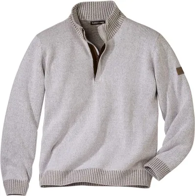 Immagine prodotto di Atlas For Men - Pullover "Stylish" da uomo AF1499 (XL) (grigio chiaro screziato)