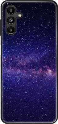 Produktbild von König Design Hülle kompatibel mit Samsung Galaxy A13 5G Kunststoff Soft Handyhülle - Handy Case Sternenhimmel