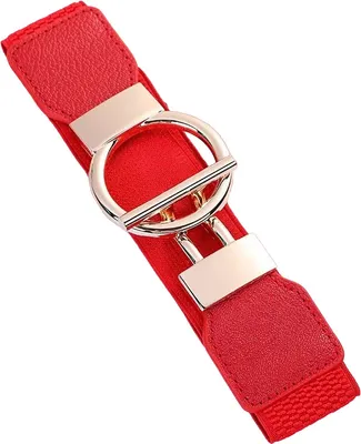 Zdjęcie produktu dla Pasek HE-29174 - Czerwony Damski Pasek w Super Cenie KP29174